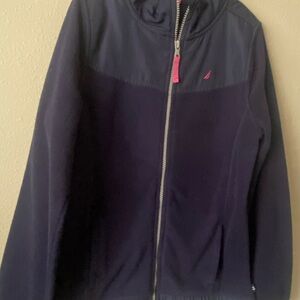 Nautica Black Jacket with Subtle Accents